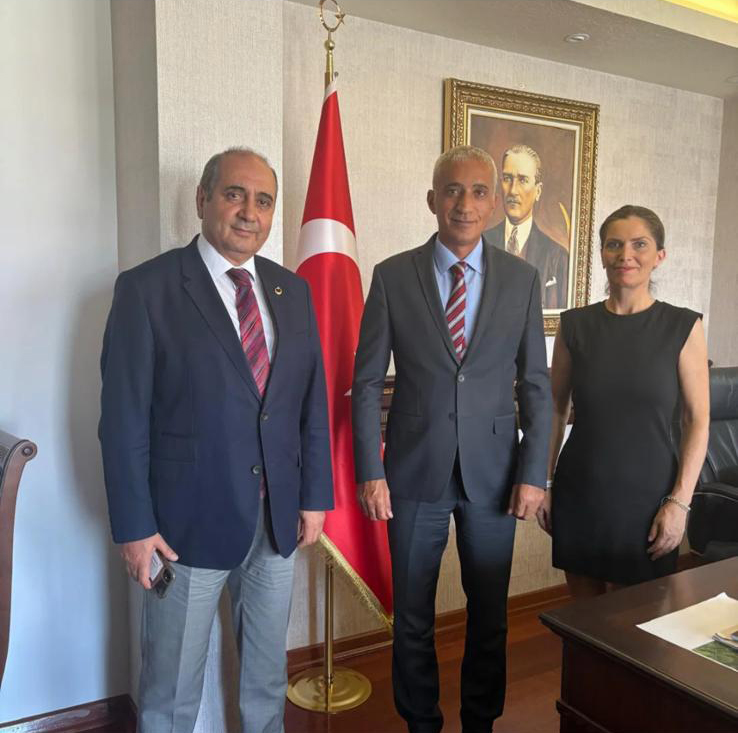 Gölbaşı Kaymakamı Sayın Erol Rüstemoğlu’na Ziyaret